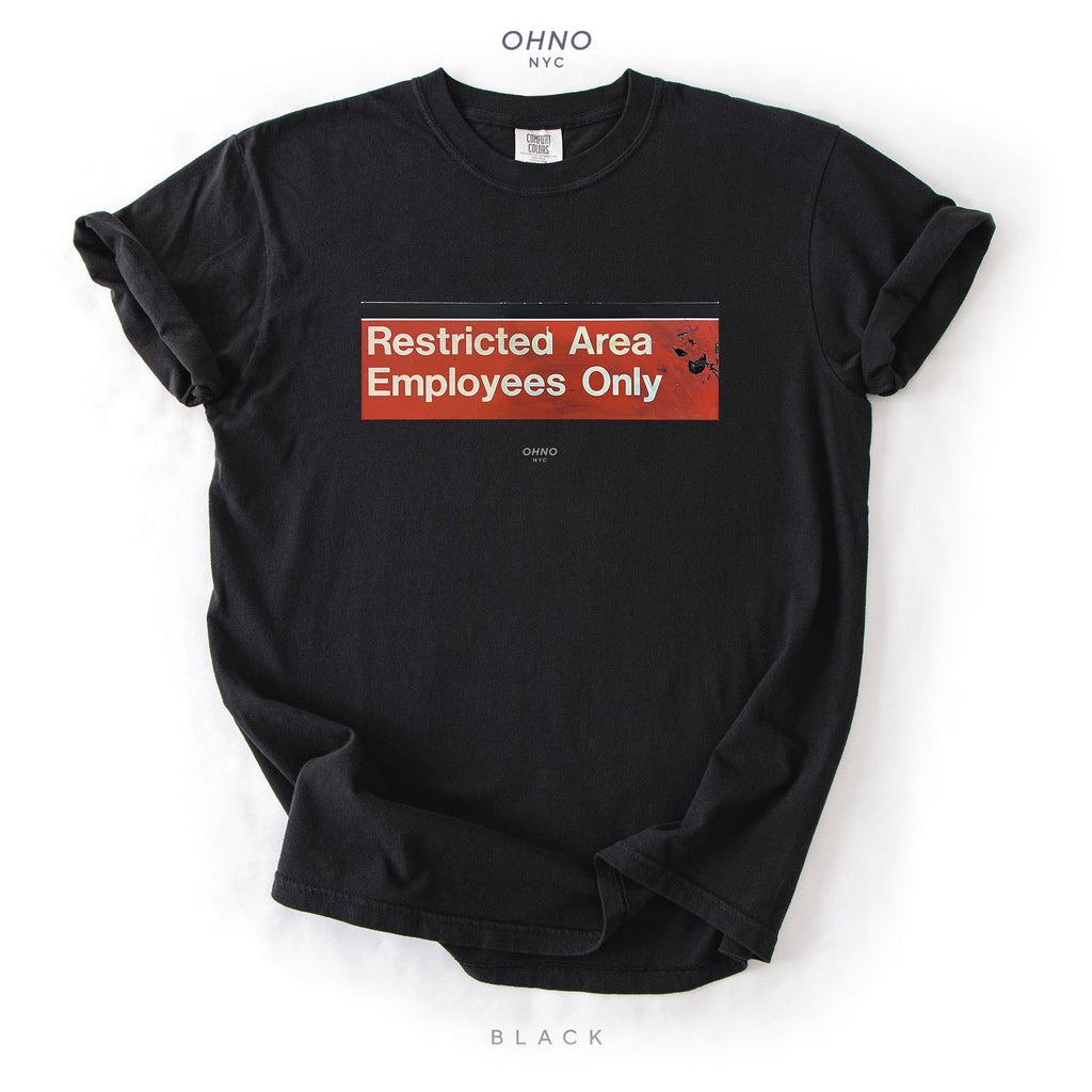 Restricted Area New York Subway T-Shirt