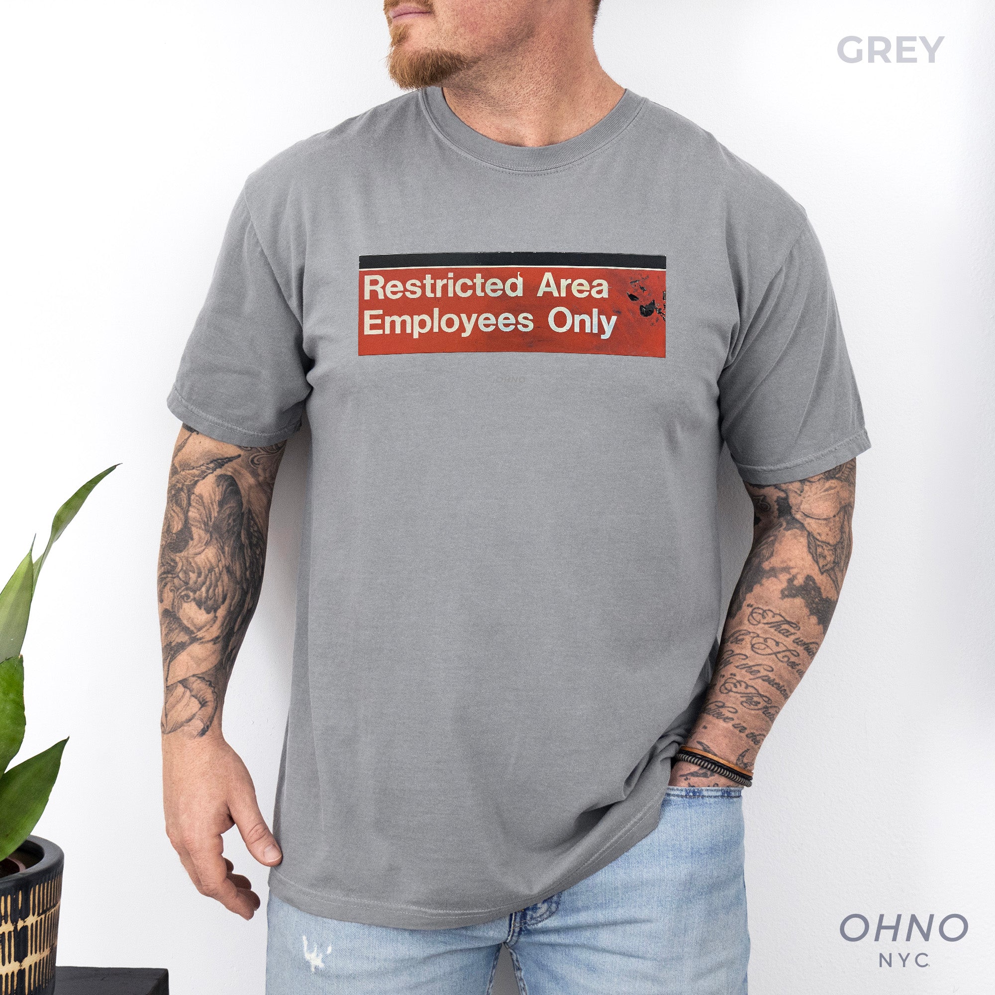 Restricted Area New York Subway T-Shirt