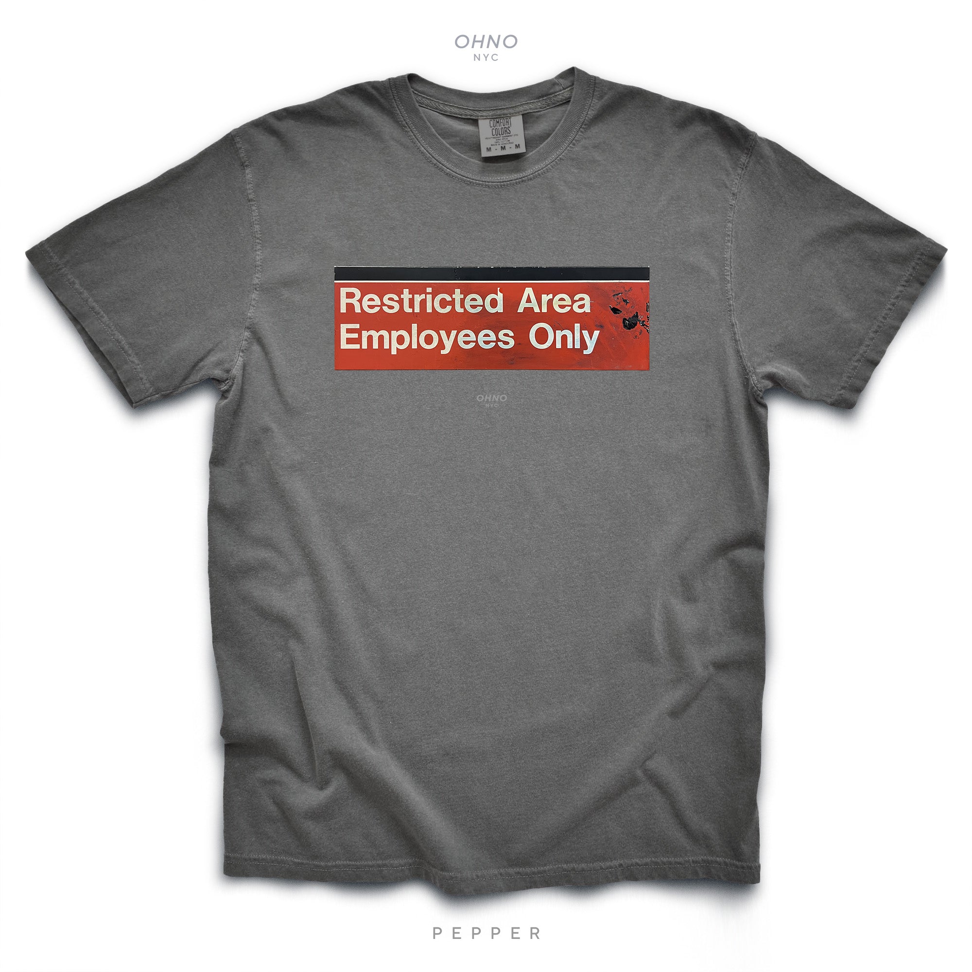 Restricted Area New York Subway T-Shirt