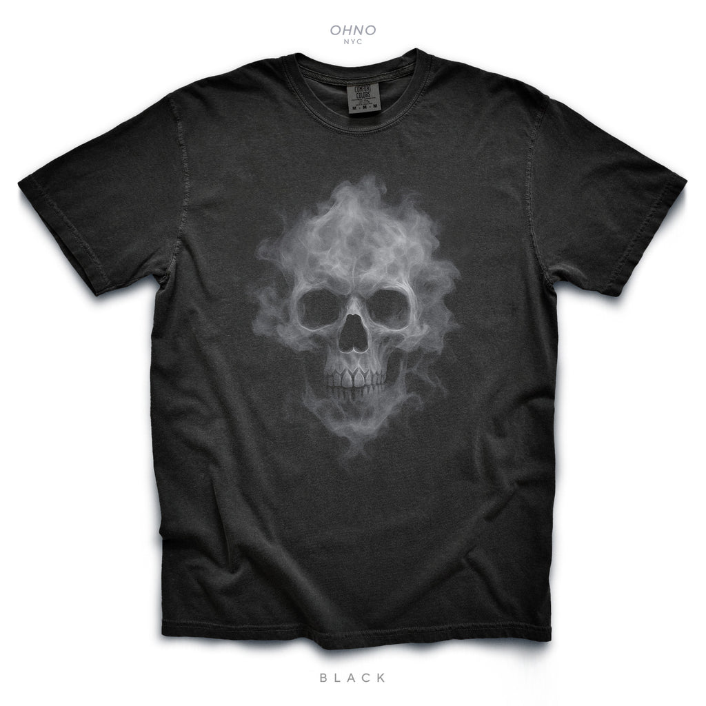 Smoke Skull T-shirt for Halloween
