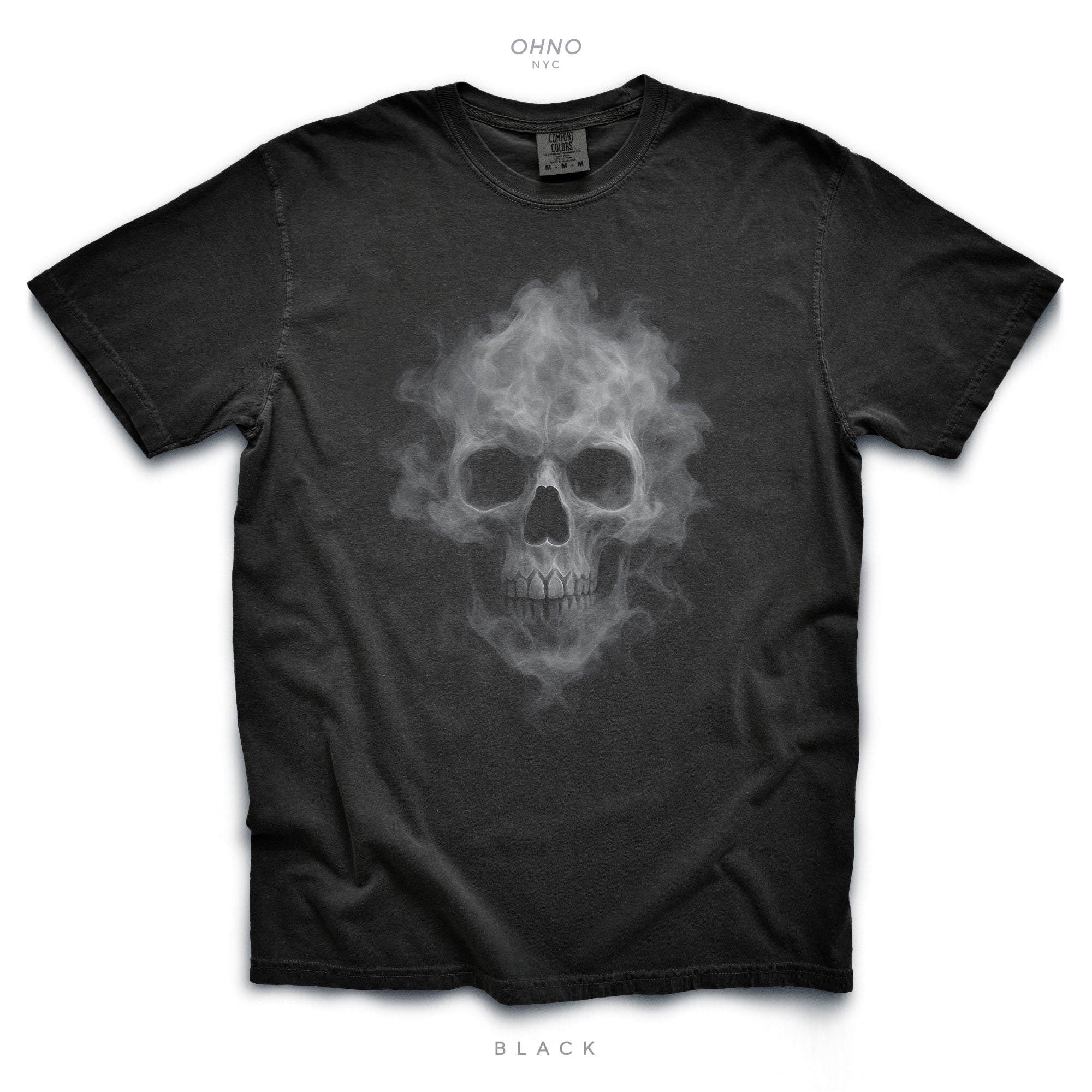 Smoke Skull T-shirt for Halloween