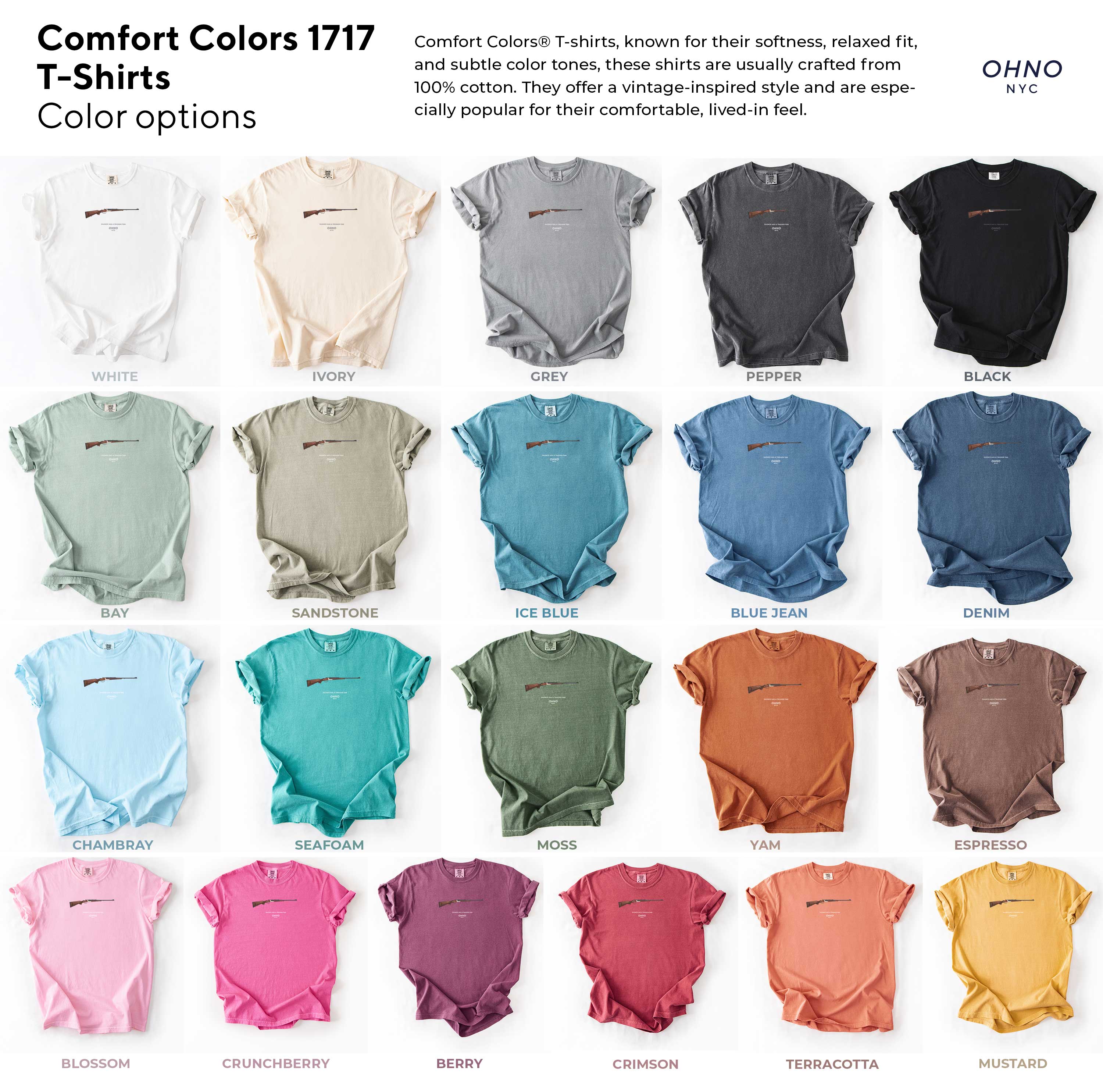 Silence Has a Trigger T-Shirt with a Hunting Rifle