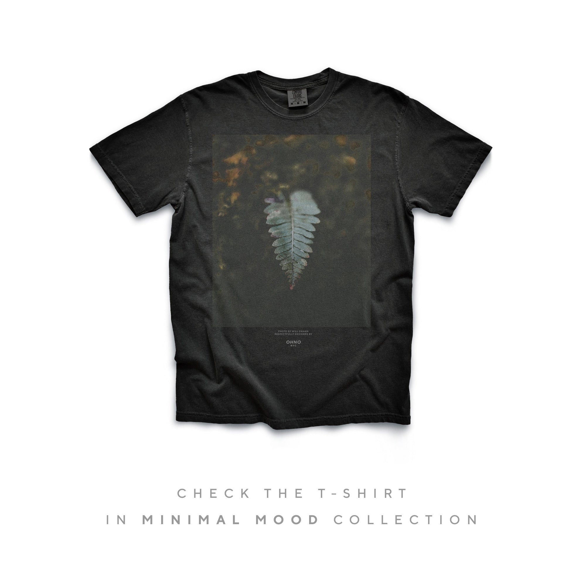 Botanical Tote Bag with Elegant Fern Design