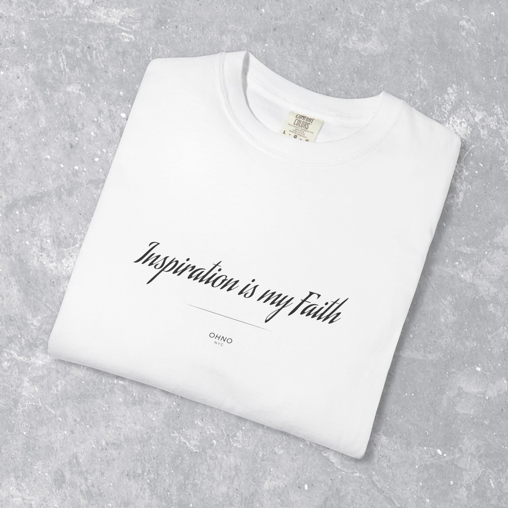 Inspiration is my faith, Motivational T-Shirt