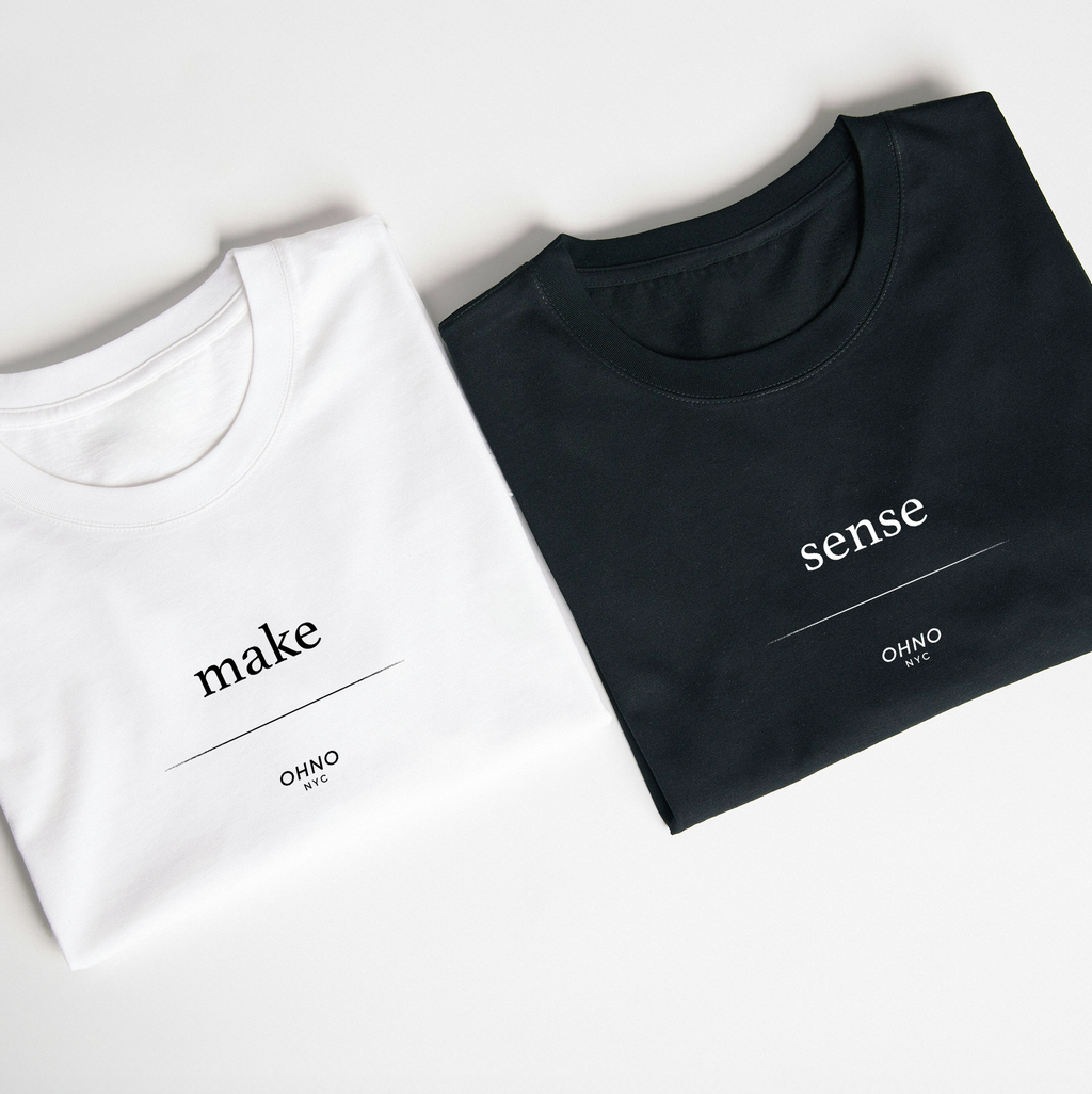 Make Sense Dual T-Shirt for Couples