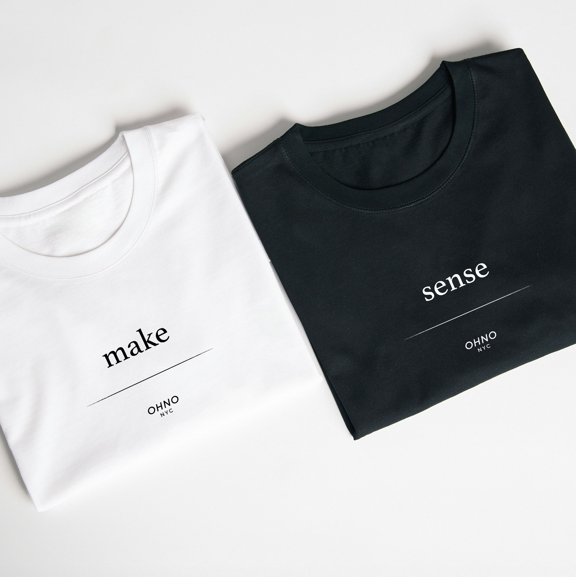 Make Sense Dual T-Shirt for Couples