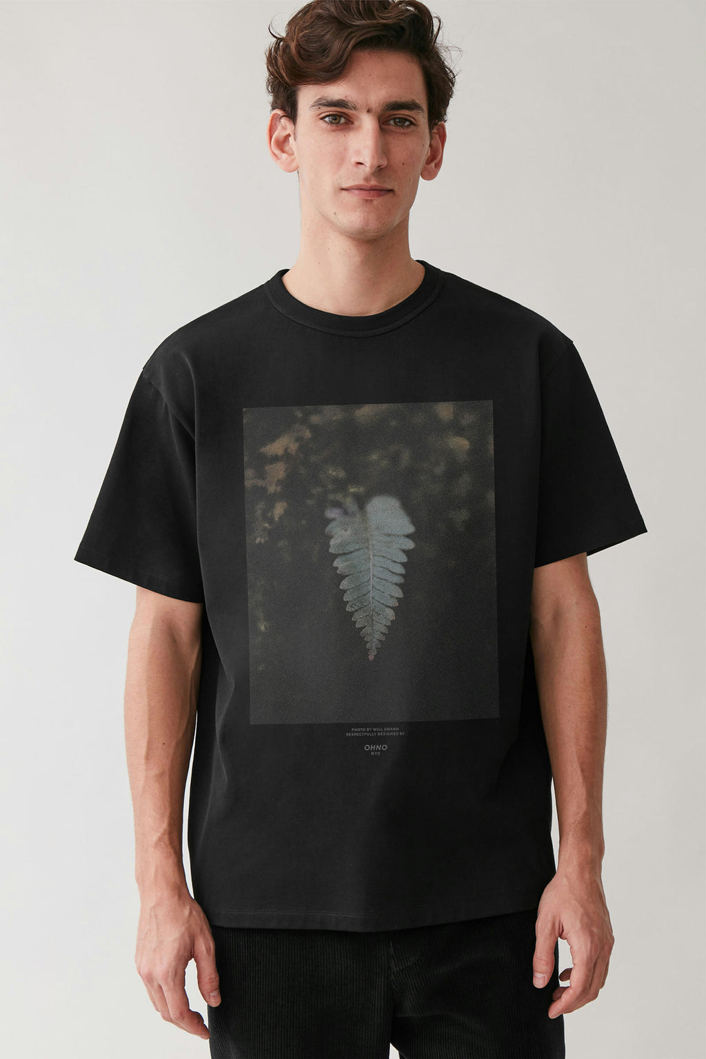 Fern in a Dark T-Shirt