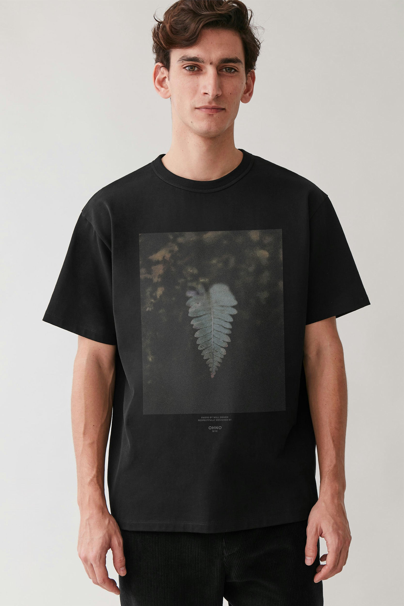 Fern in a Dark T-Shirt